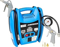 Instrucciones para utilizar un compresor de aire portátil sin aceite