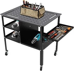Reseñas de bancos de trabajo móviles con ruedas para garaje