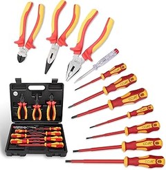 ¿Cuánto cuestan los destornilladores aislados para trabajos eléctricos?