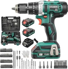 Elementos esenciales de un maletín de kit de taladro atornillador