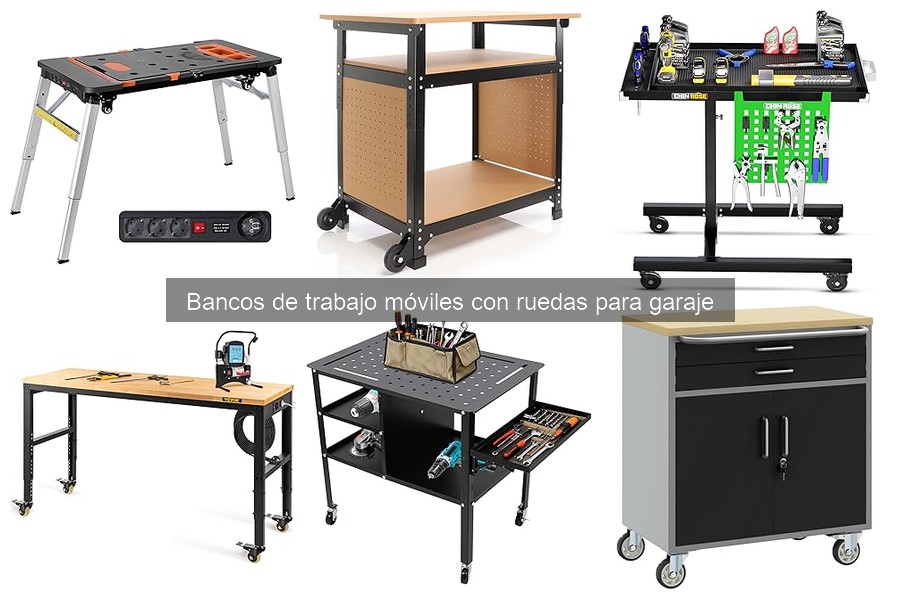 Accesorios Esenciales para Bancos de Trabajo Móviles