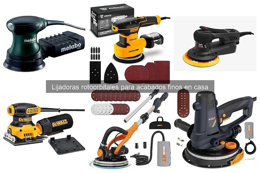 Accesorios esenciales para lijadoras rotoorbitales