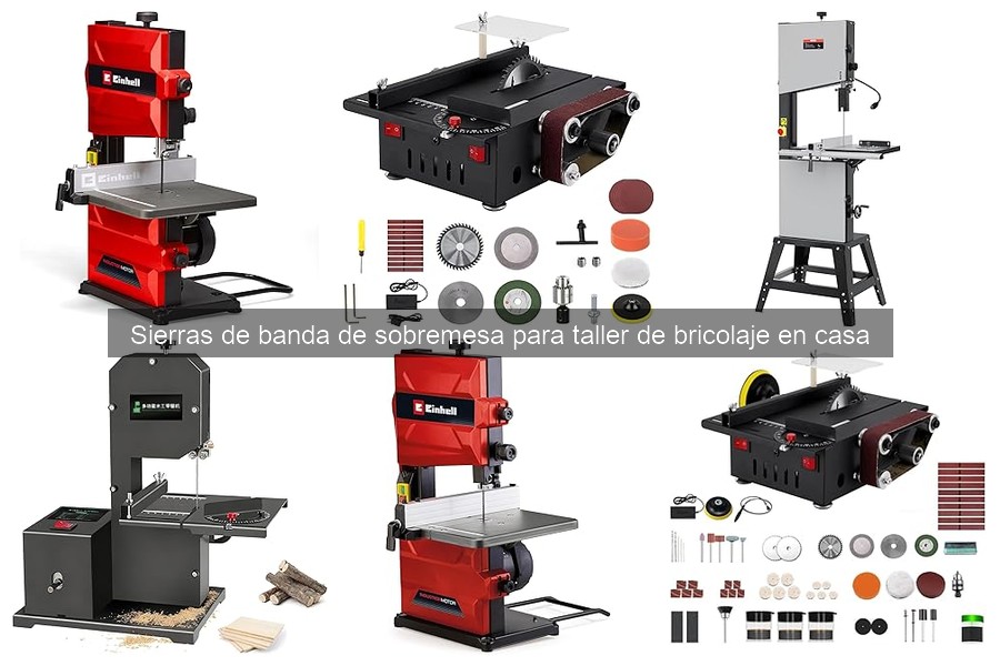 Accesorios esenciales para sierras de banda de sobremesa
