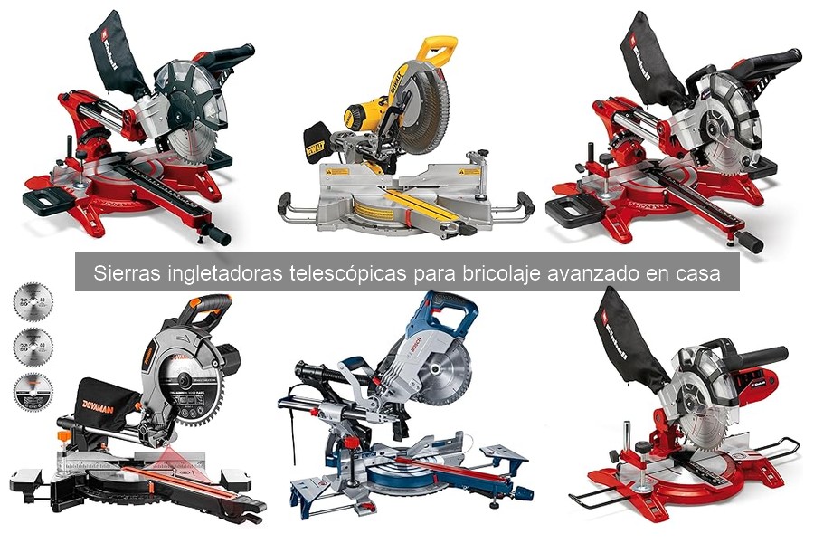 ** Accesorios esenciales para sierras ingletadoras telescópicas