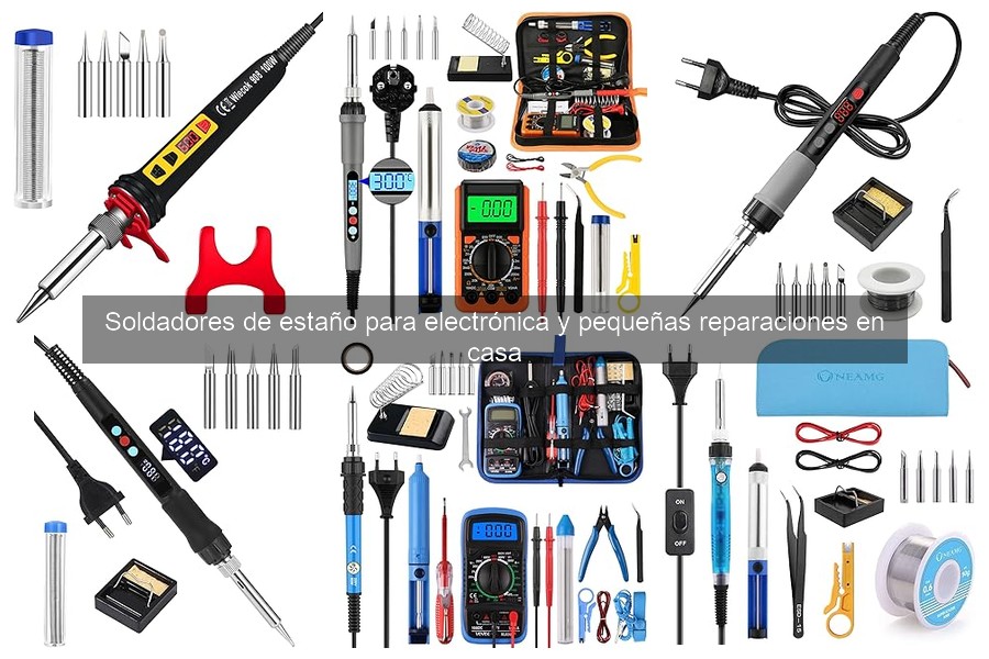 Accesorios esenciales para tu soldador de estaño en casa