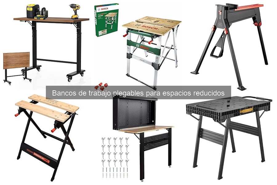 Accesorios imprescindibles para bancos de trabajo plegables