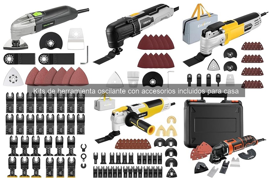 Accesorios imprescindibles para kits de herramienta oscilante
