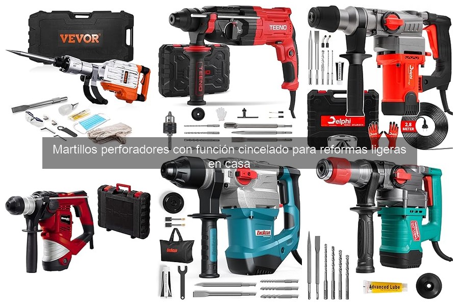 Accesorios imprescindibles para martillos perforadores