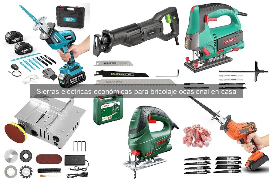 Accesorios imprescindibles para sierras eléctricas económicas