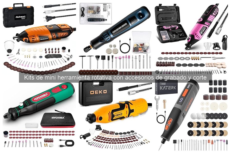 Accesorios imprescindibles para tu mini herramienta rotativa