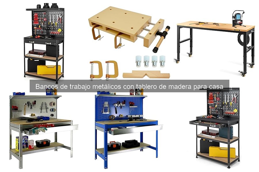 Accesorios útiles para bancos de trabajo metálicos en casa