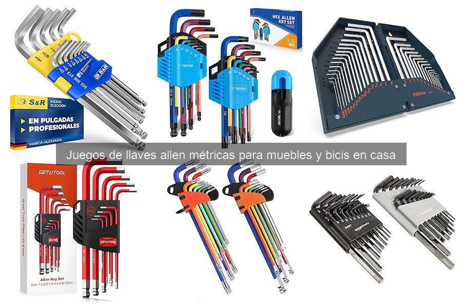 Accesorios útiles para llaves allen métricas: Mejora tu taller