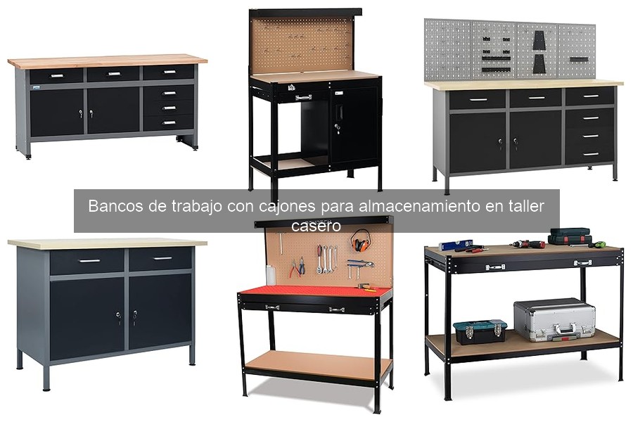 Alternativas a Bancos de Trabajo con Cajones para Taller