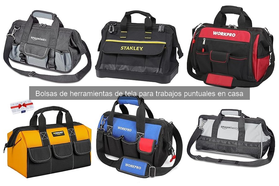 Alternativas a bolsas de herramientas de tela para el hogar