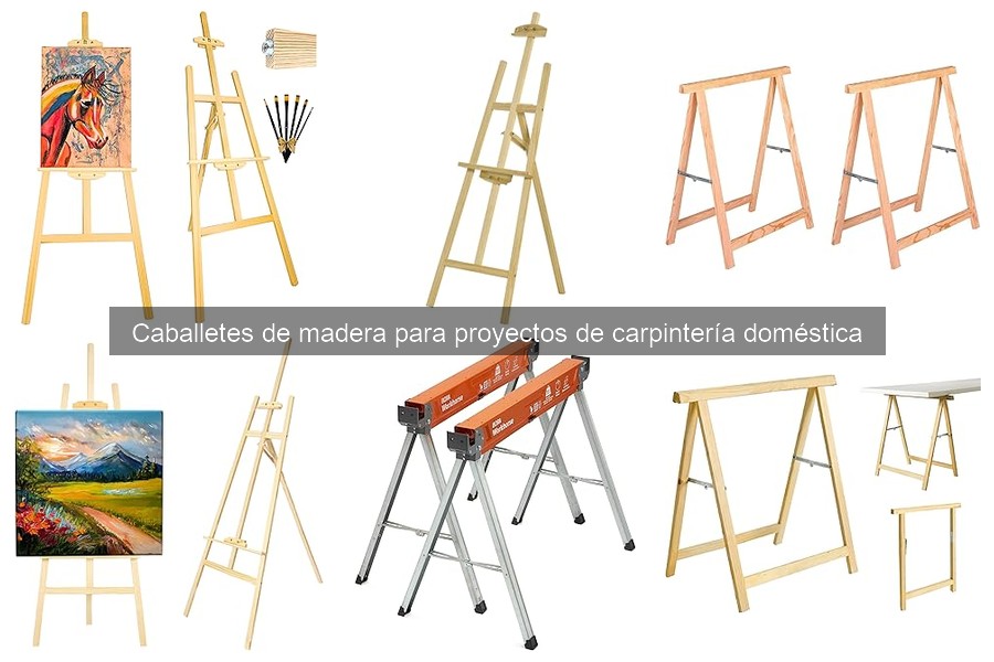 Alternativas a caballetes de madera en bricolaje: Guía