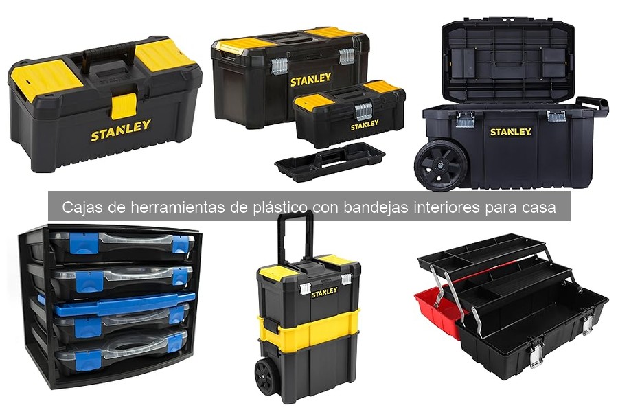 Alternativas a cajas de herramientas de plástico para hogar