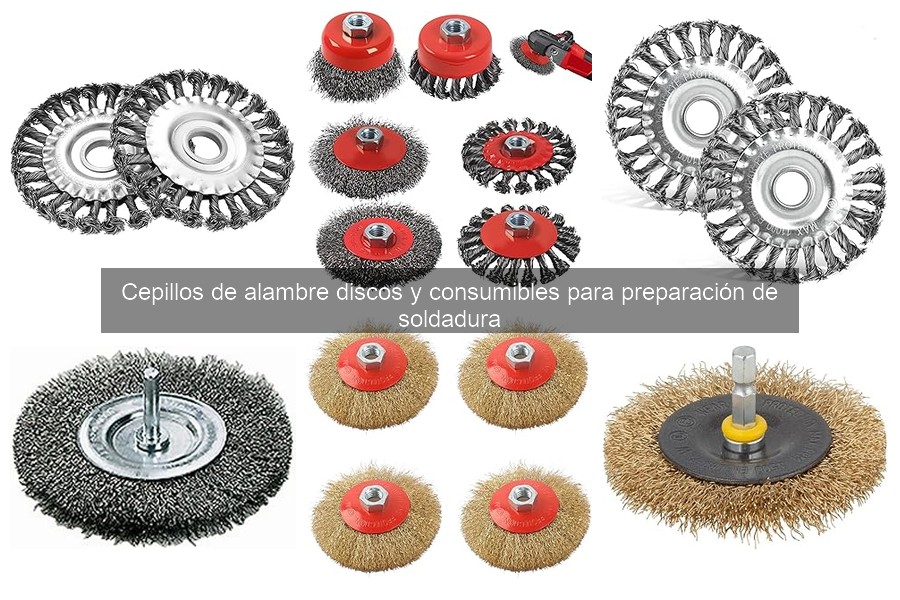 Alternativas a cepillos de alambre para soldadura