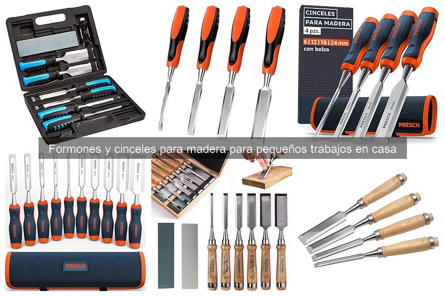Alternativas a formones y cinceles para trabajos en madera