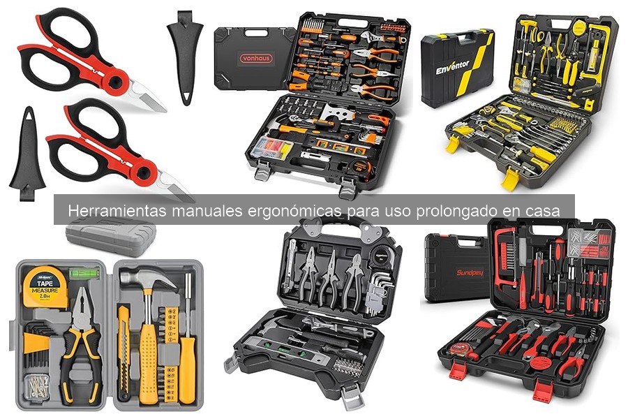 Alternativas a herramientas manuales ergonómicas para el hogar