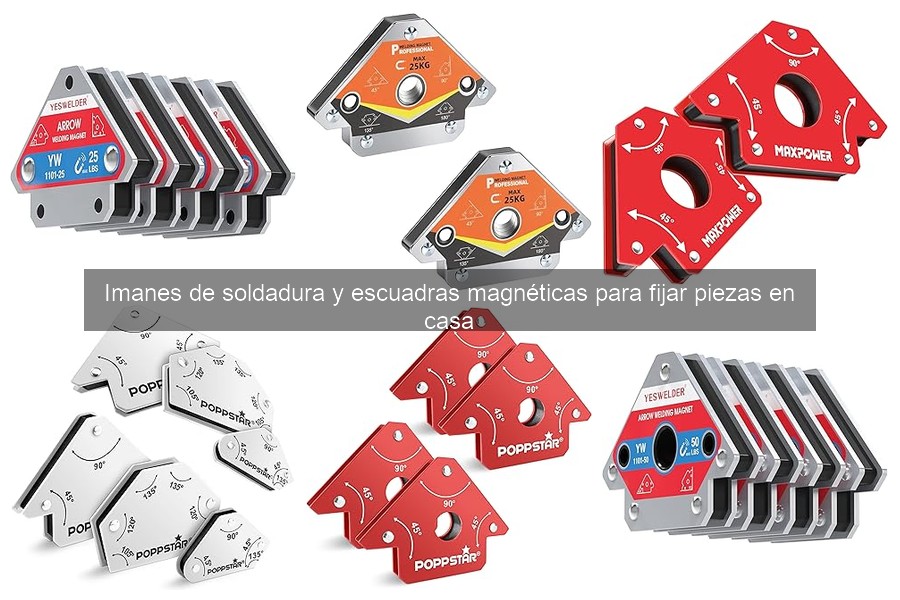 Alternativas a Imanes de Soldadura para Fijar Piezas