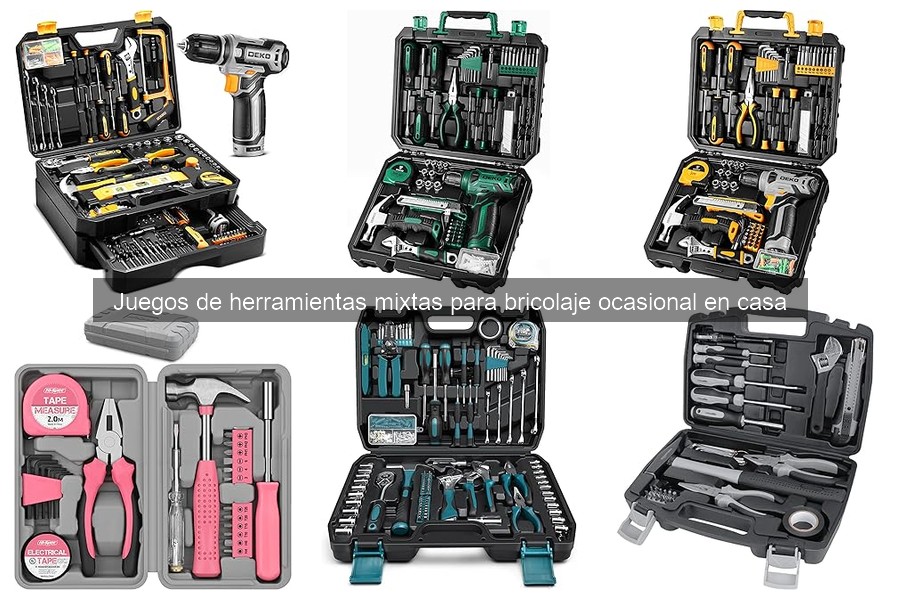 Alternativas a juegos de herramientas mixtas para bricolaje