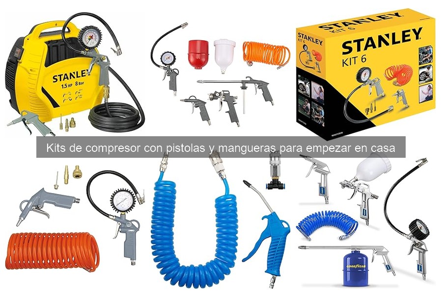 Alternativas a kits de compresor para bricolaje en casa