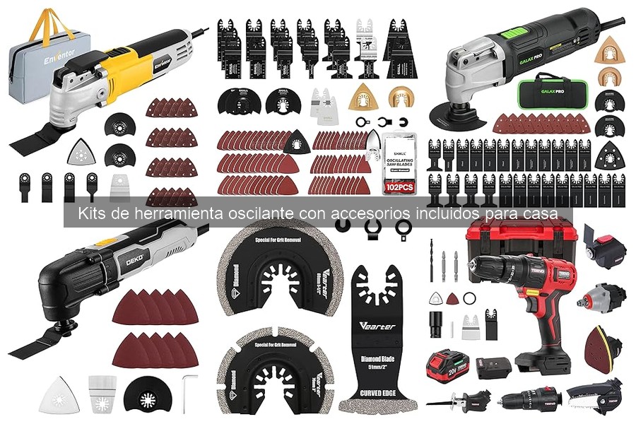 Alternativas a Kits de Herramienta Oscilante para Bricolaje