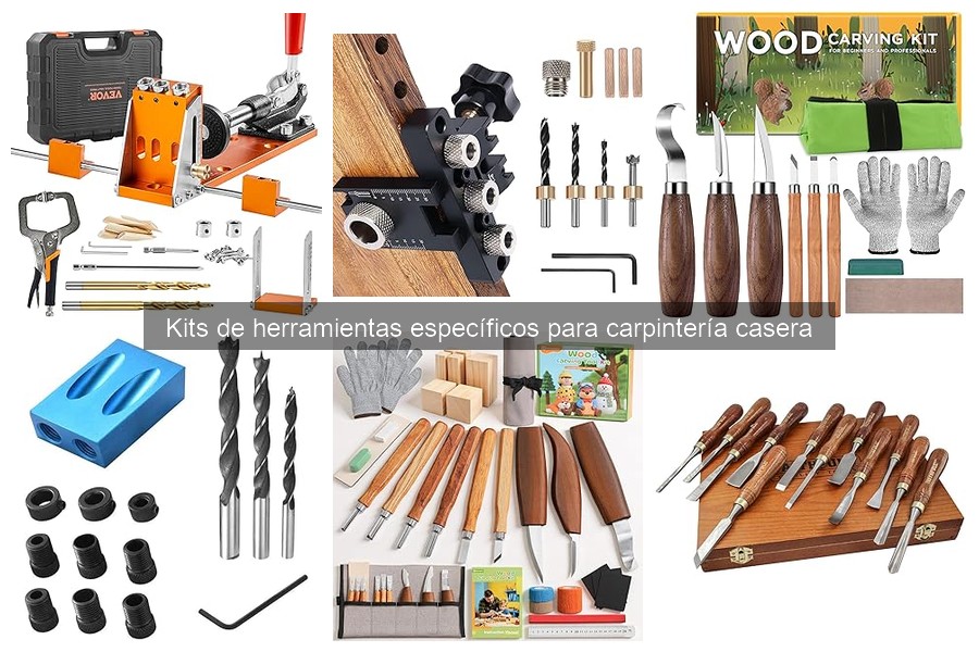 Alternativas a Kits de Herramientas de Carpintería para Avanzados