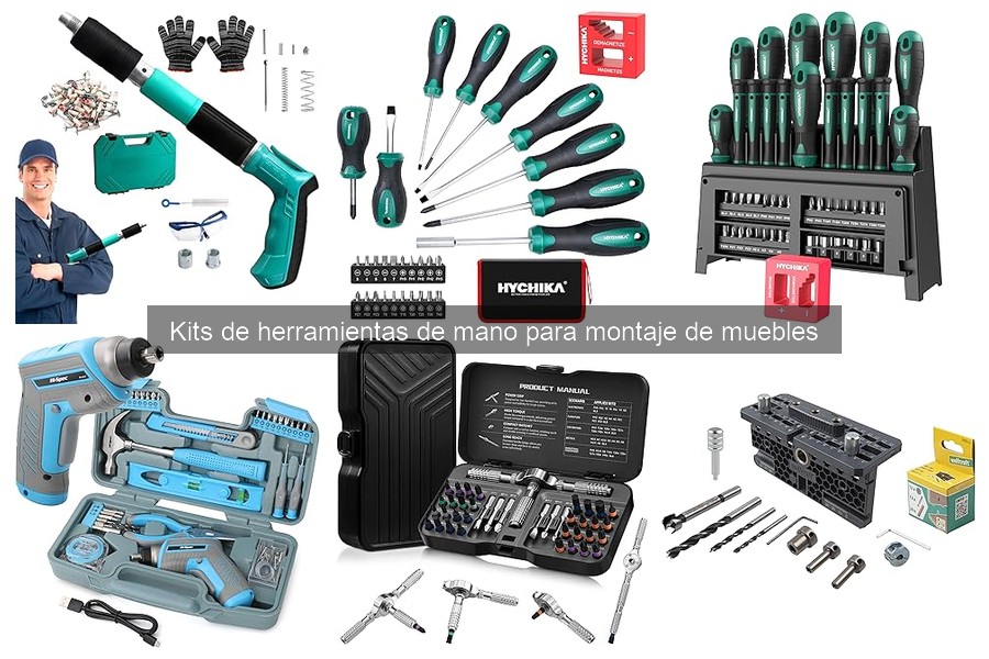 Alternativas a Kits de Herramientas de Mano para Montaje de Muebles