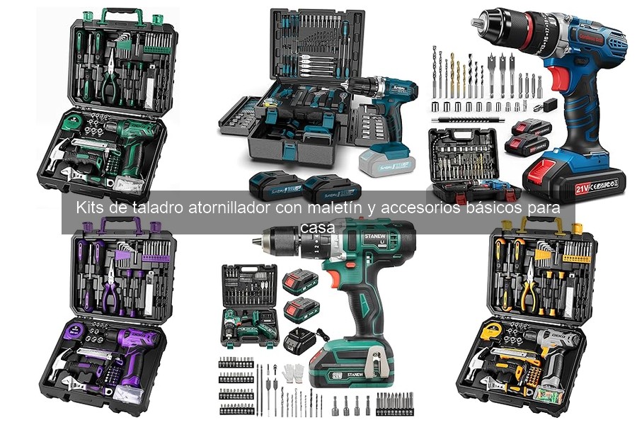 Alternativas a kits de taladro atornillador para bricolaje