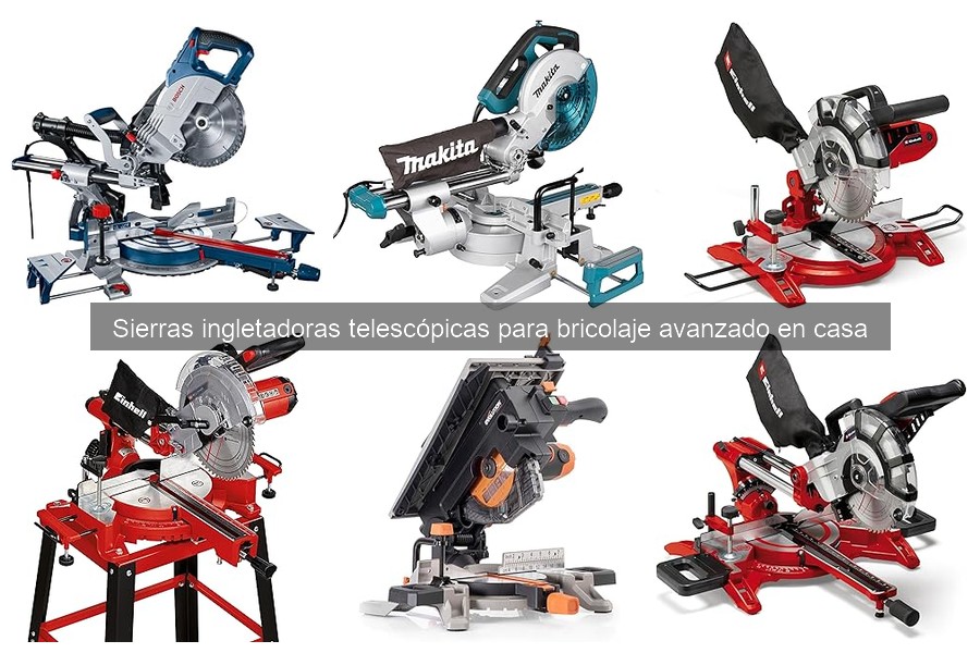 Alternativas a la sierra ingletadora telescópica para bricolaje