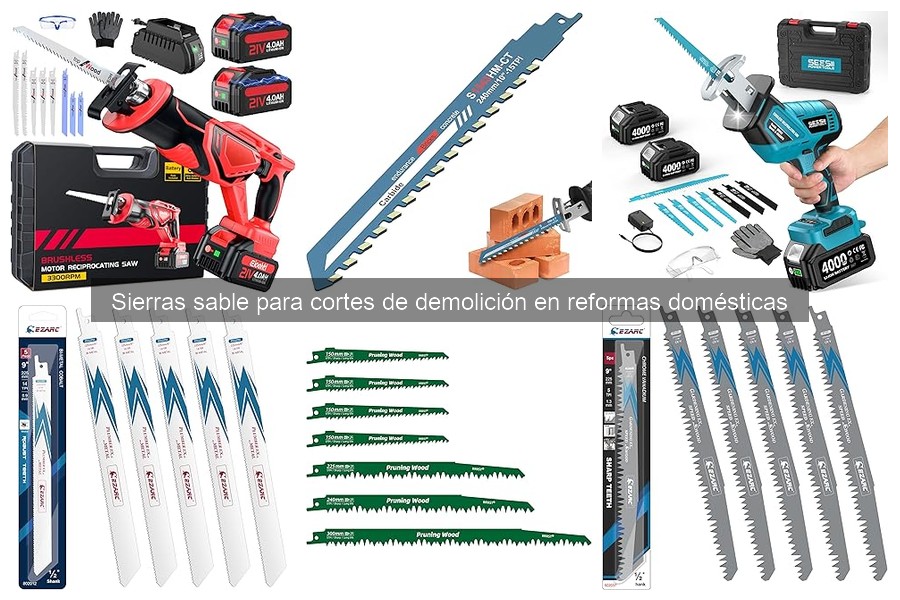 Alternativas a la sierra sable para reformas en casa