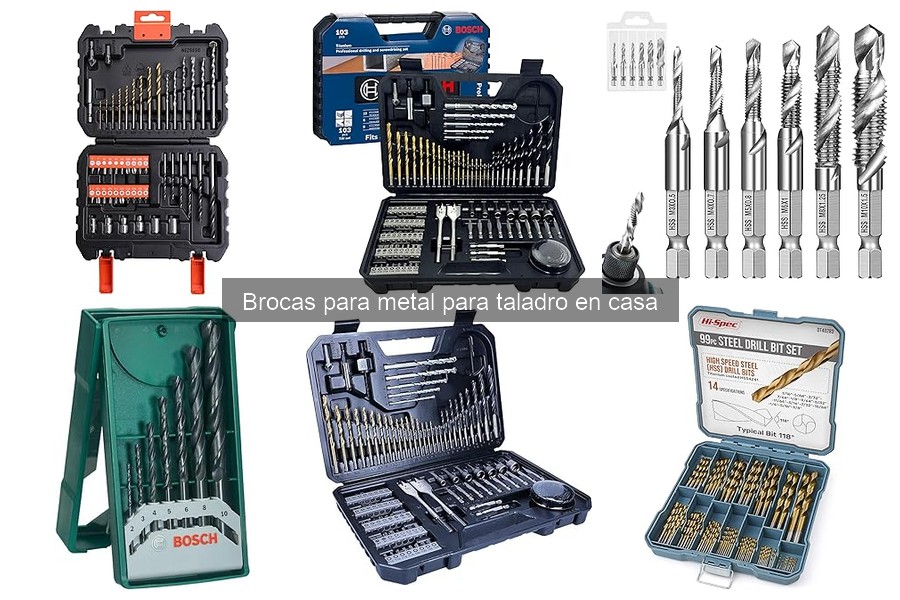 Alternativas a las brocas para metal en proyectos de bricolaje