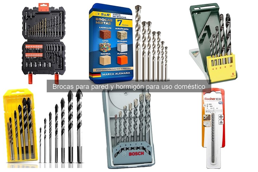 Alternativas a las brocas para pared y hormigón