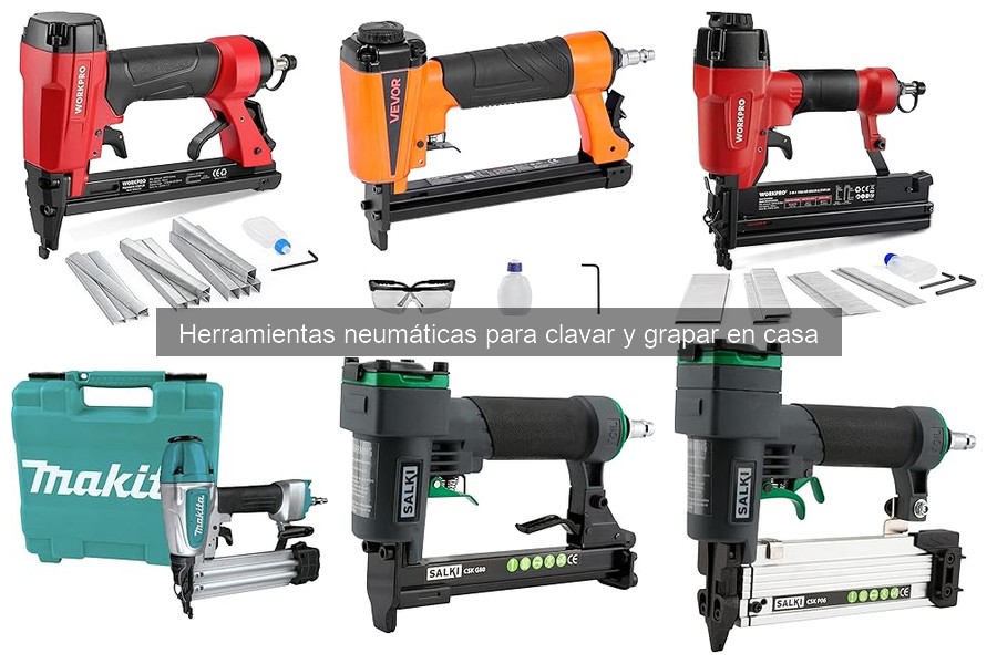 Alternativas a las herramientas neumáticas para clavar y grapar