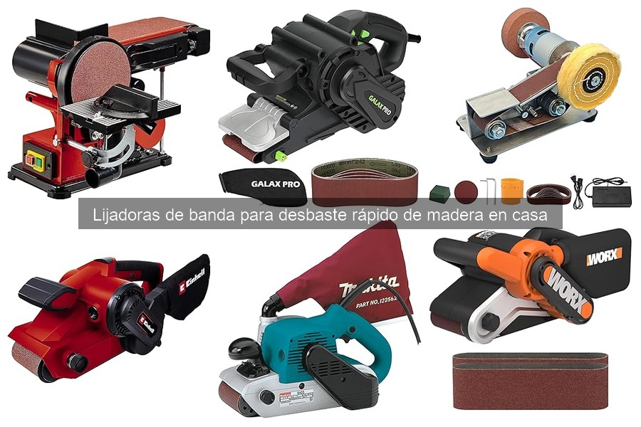 Alternativas a las Lijadoras de Banda para Desbaste de Madera