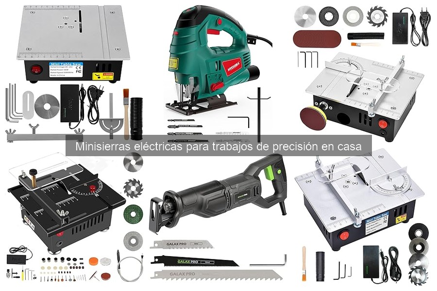 Alternativas a las minisierras eléctricas para precisión