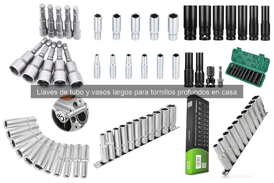 Alternativas a llaves de tubo para tornillos profundos