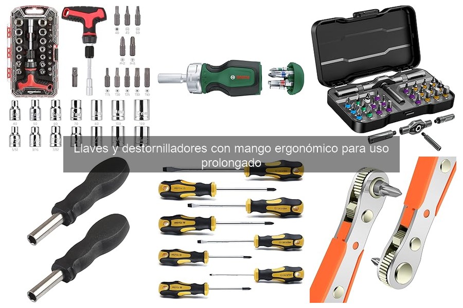 Alternativas a llaves y destornilladores ergonómicos