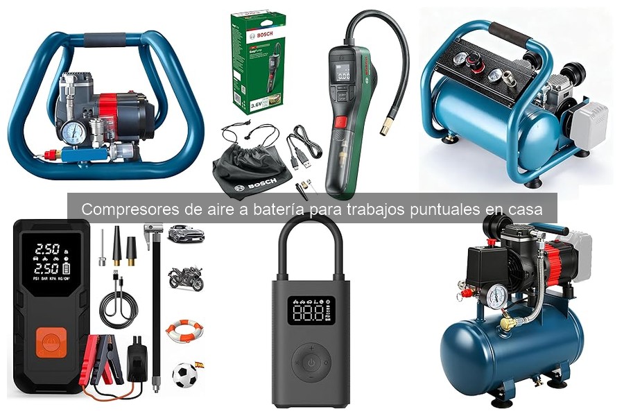 Alternativas a los compresores de aire a batería para el hogar