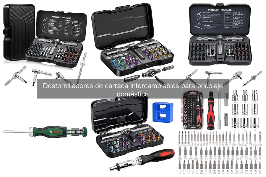 Alternativas a los destornilladores de carraca intercambiables