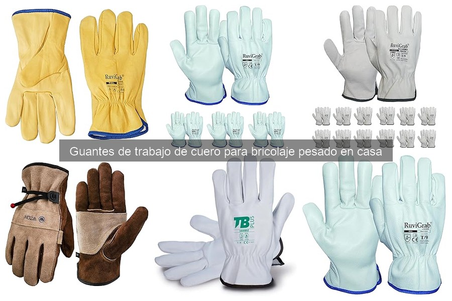 Alternativas a los guantes de trabajo de cuero para bricolaje