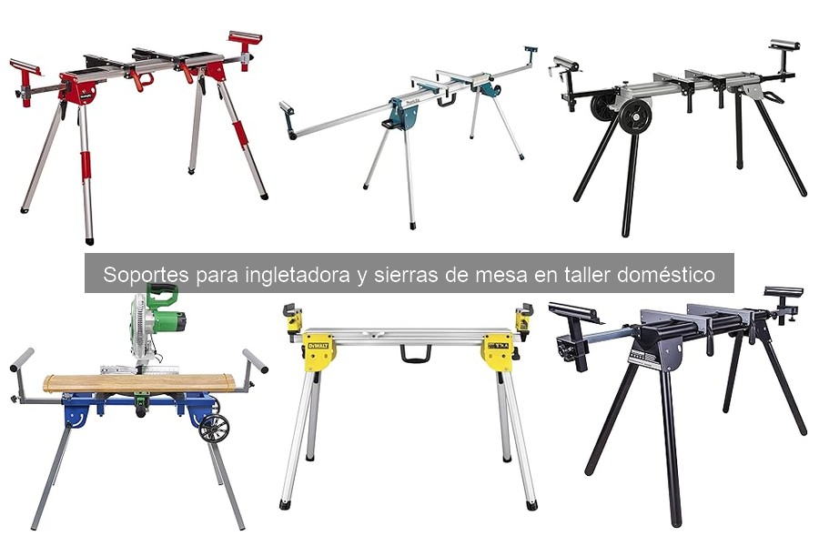 Alternativas a los Soportes para Ingletadora y Sierras de Mesa