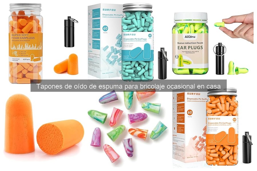 Alternativas a los tapones de oído de espuma para bricolaje