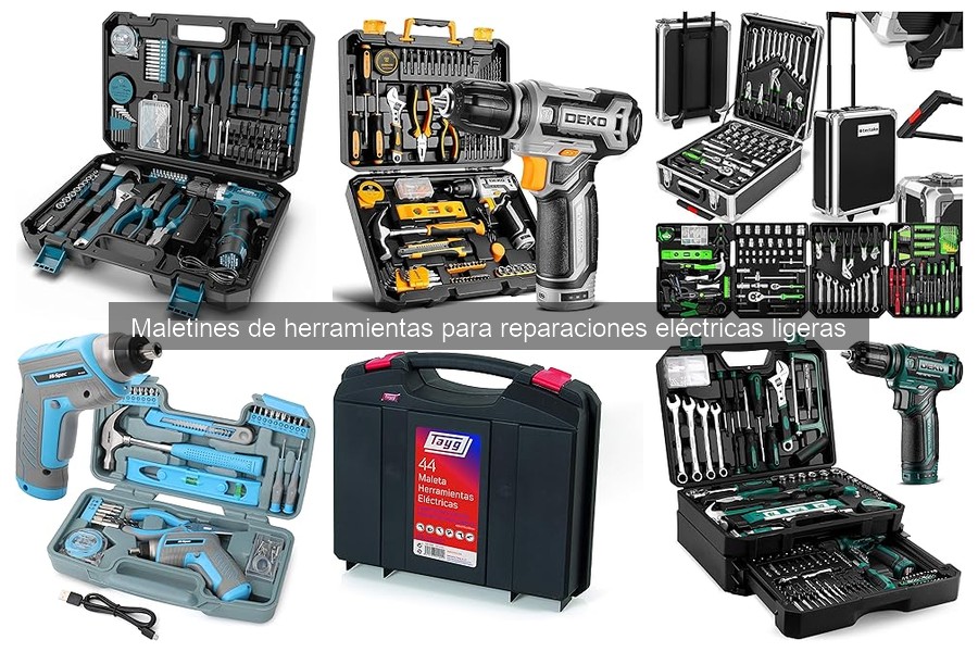 Alternativas a maletines de herramientas para electricistas