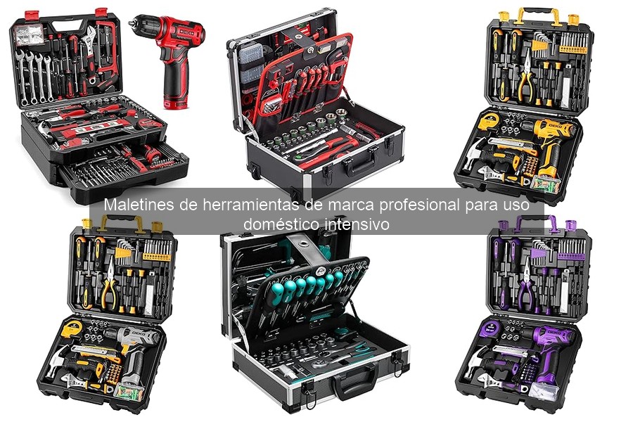 Alternativas a maletines de herramientas profesionales