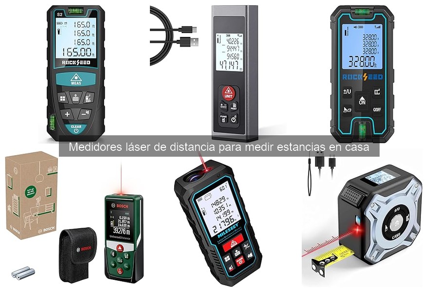 Alternativas a medidores láser de distancia para tu hogar