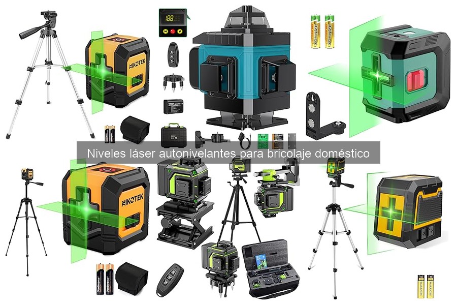 Alternativas a Niveles Láser Autonivelantes para Bricolaje