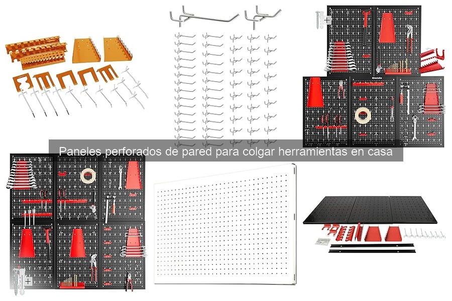Alternativas a paneles perforados para almacenar herramientas