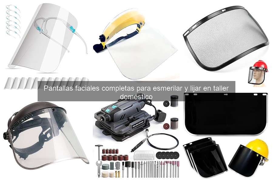 Alternativas a pantallas faciales para protección en el taller